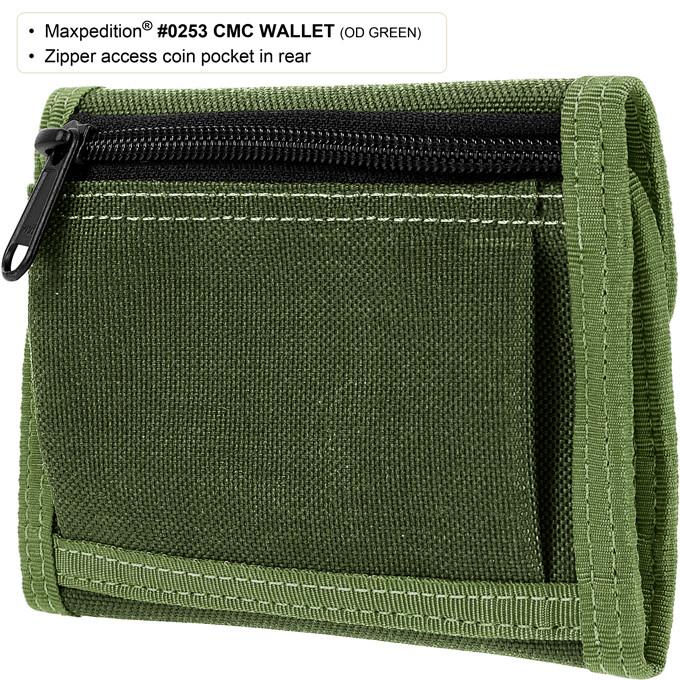 Maxpedition CMC Wallet OD Green 0253G - Naa Gear