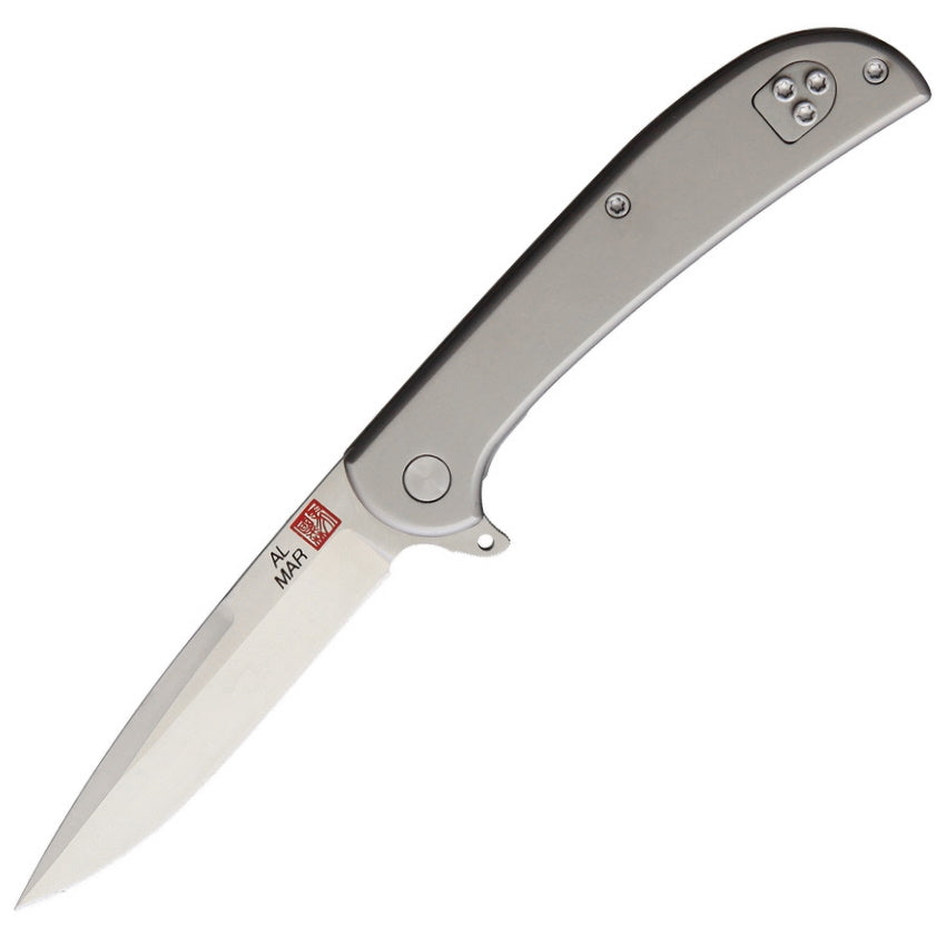 Al Mar Ultralight Hawk D2 EDC Folding Knife - Titanium Handle
