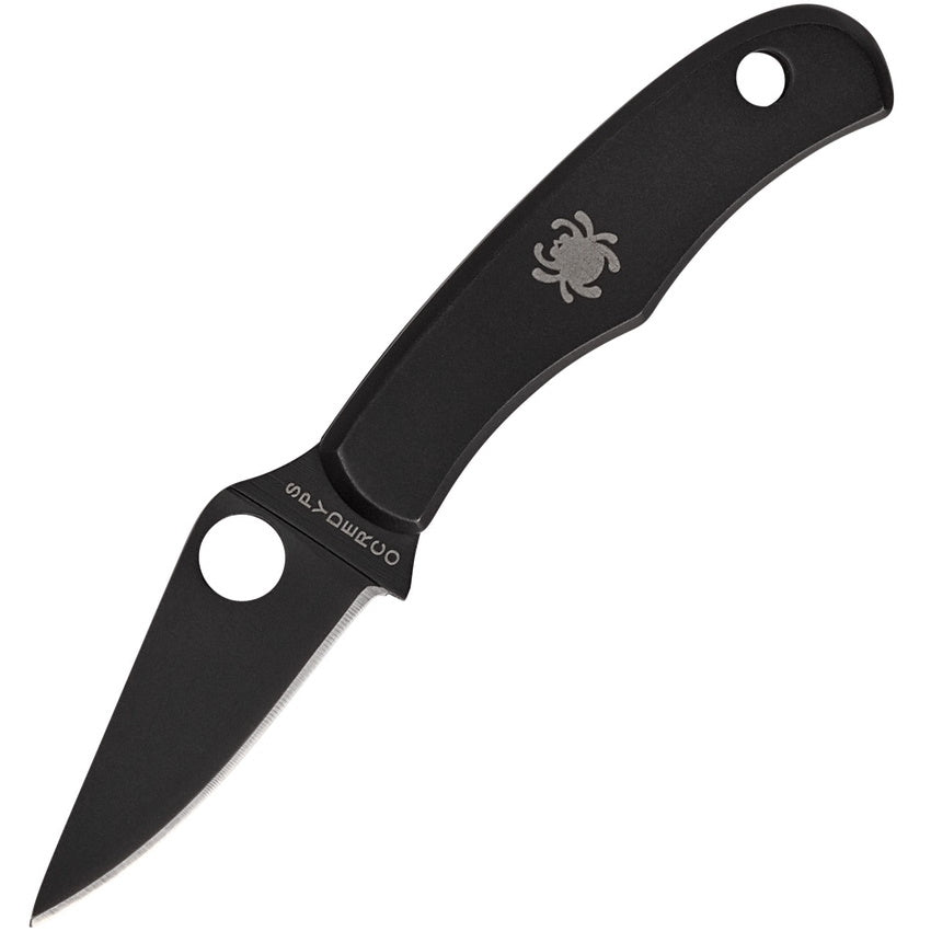 Spyderco Black Oxide Bug Micro Folding Knife