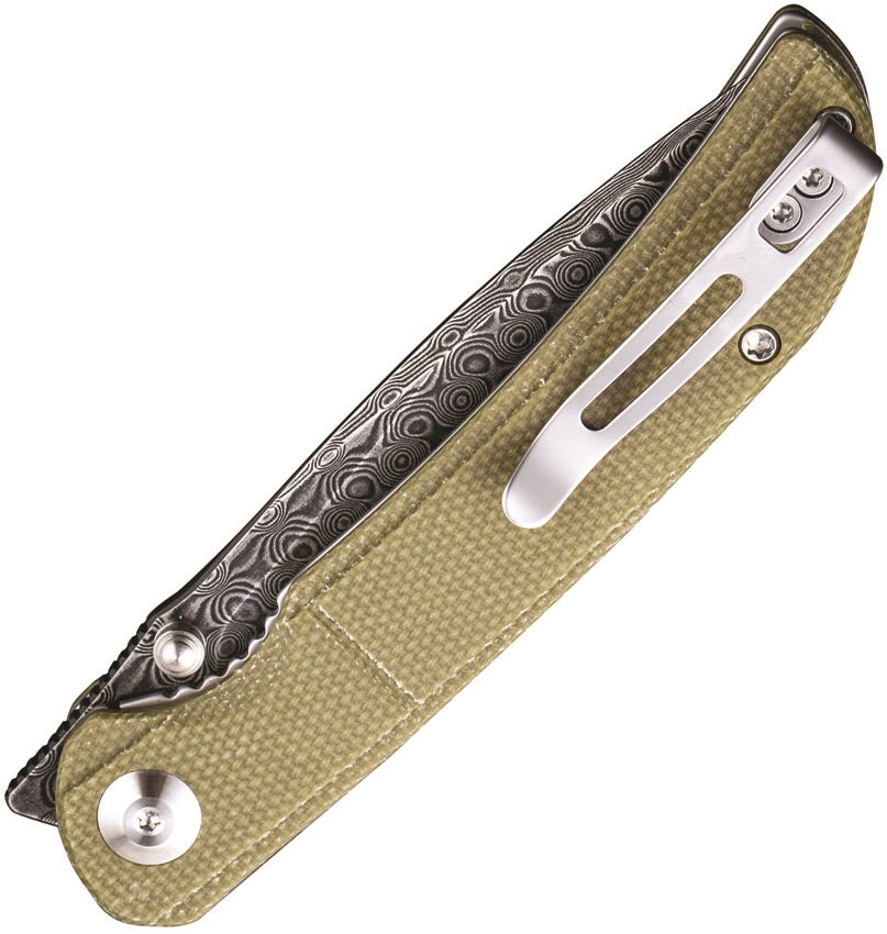 Civivi Imperium Damascus Front Folding Knife