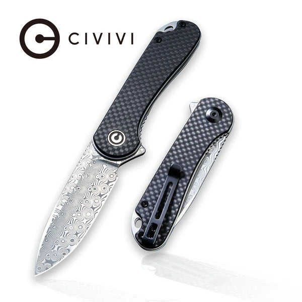 Civivi Elementum Damascus EDC Folding Knife