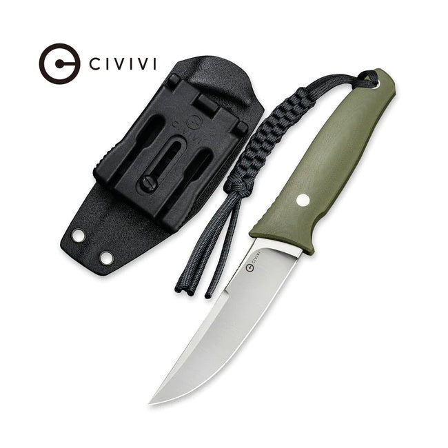 CIVIVI Tamashii D2 Fixed Blade Knife Green