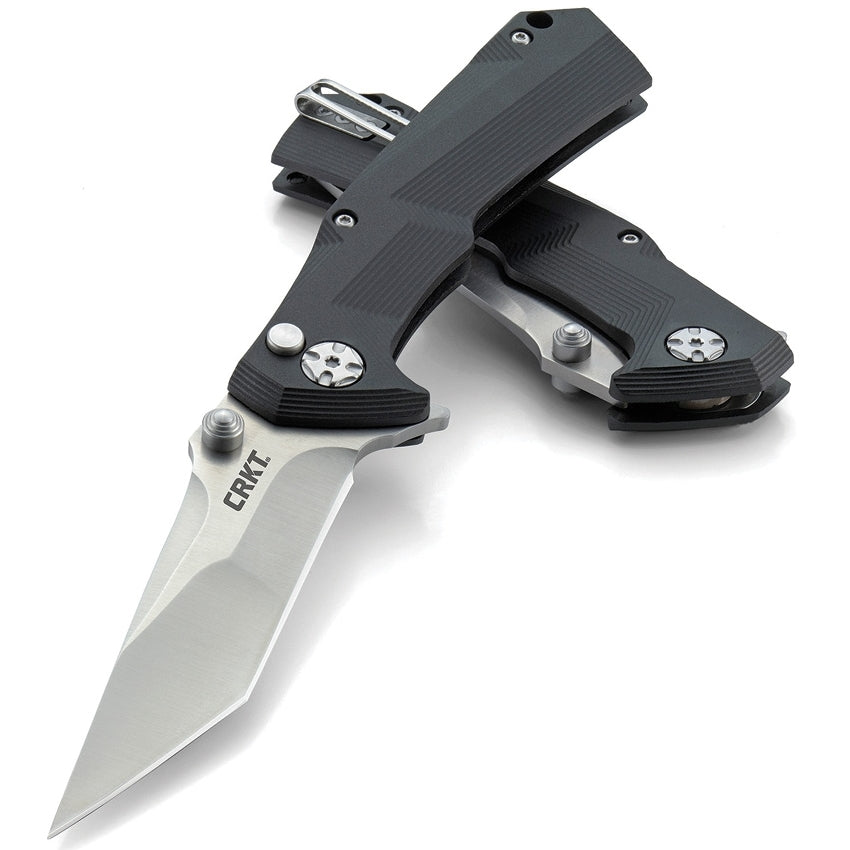 CRKT Tighe Tac Two Tanto Flipper Folding Knife 5235 - Naa Gear