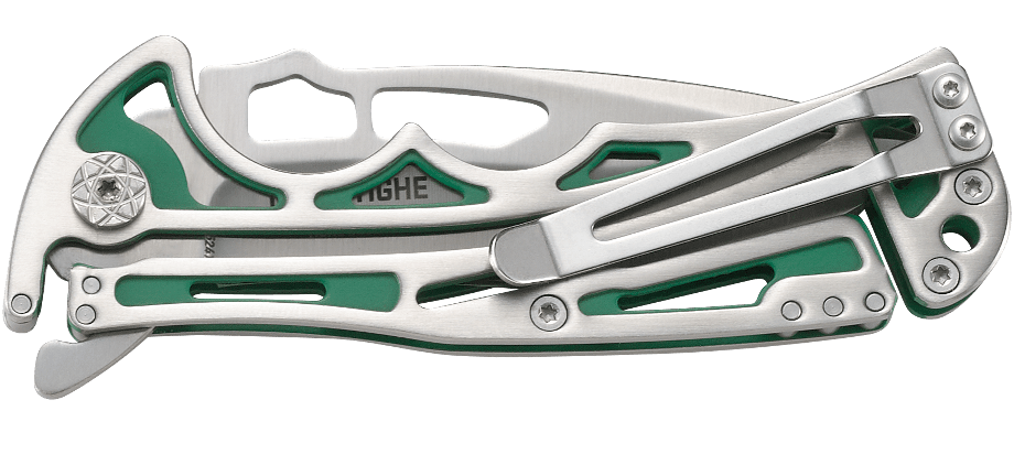 CRKT Nirk Tighe EDC Knife Klecker Lock Green