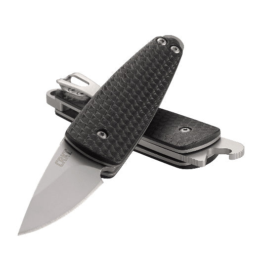 CRKT Dually Slip Joint EDC Folding Knife - Bottle Opener