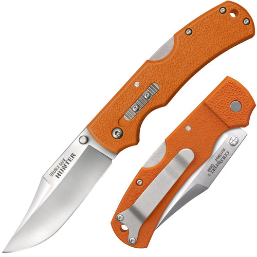 Cold Steel Double Safe Hunter Folding Knife - Orange