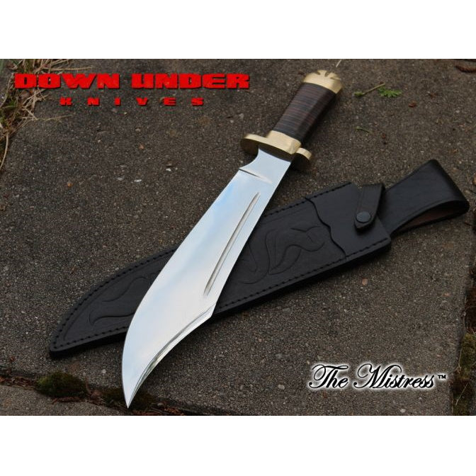 Down Under Knives The Mistress Bowie Knife
