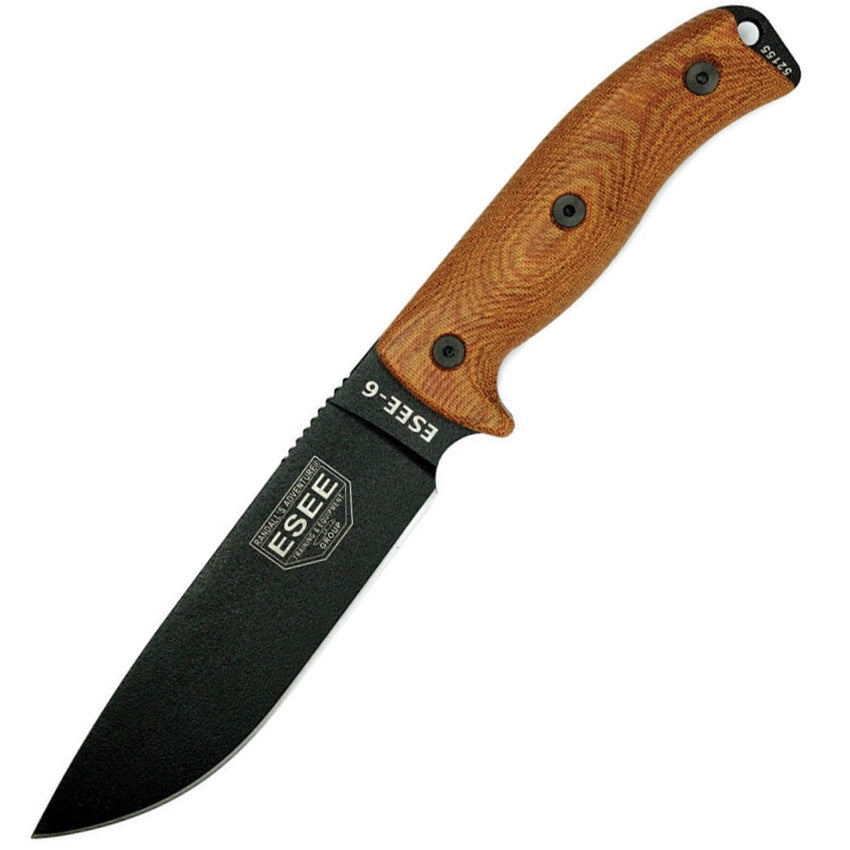 Esee 6 3D Micarta Fixed Blade Knife 6PB-011