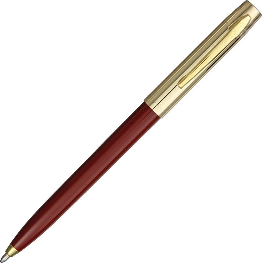 Fisher Space Pen Aluminium Civilian S200 Apollo Maroon / Gold - Naa Gear
