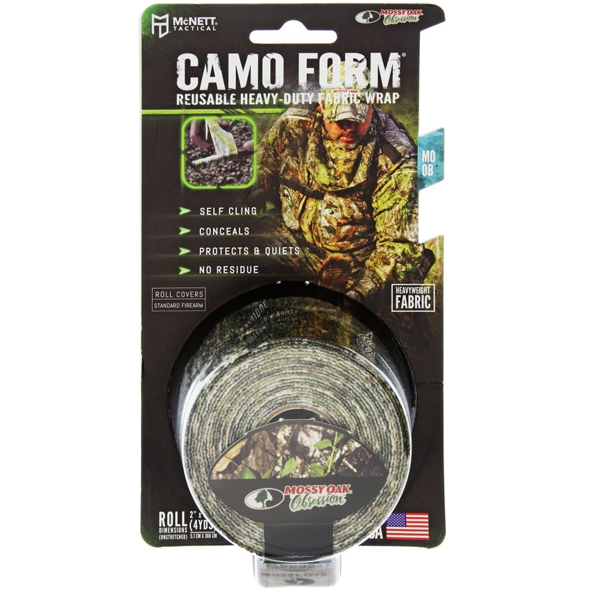 McNett Camo Form Wrap - Mossy Oak Obsession Camouflage - Naa Gear