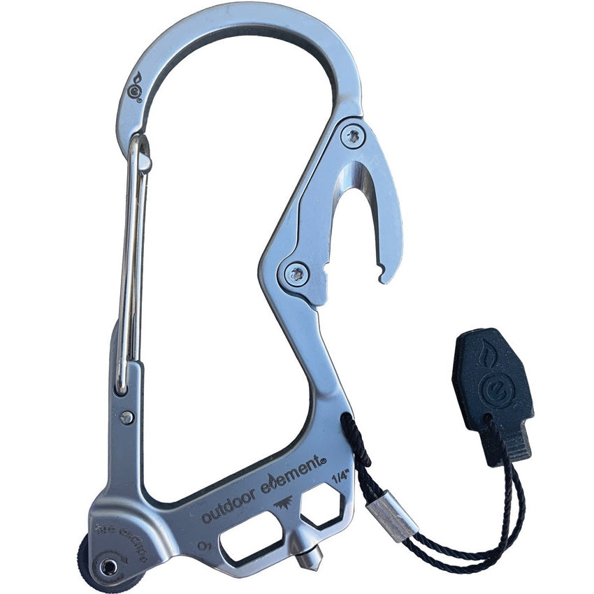 Outdoor Element Fire Escape Multitool Carabiner
