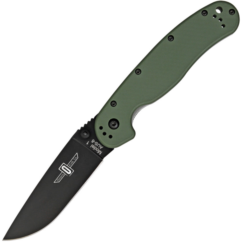 Ontario Rat 1 Folding EDC Knife 8846OD - Naa Gear