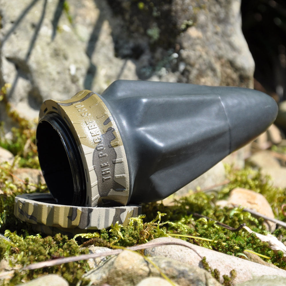 The Pocket Shot Slingshot Mossy Oak - Pro Kit - Naa Gear