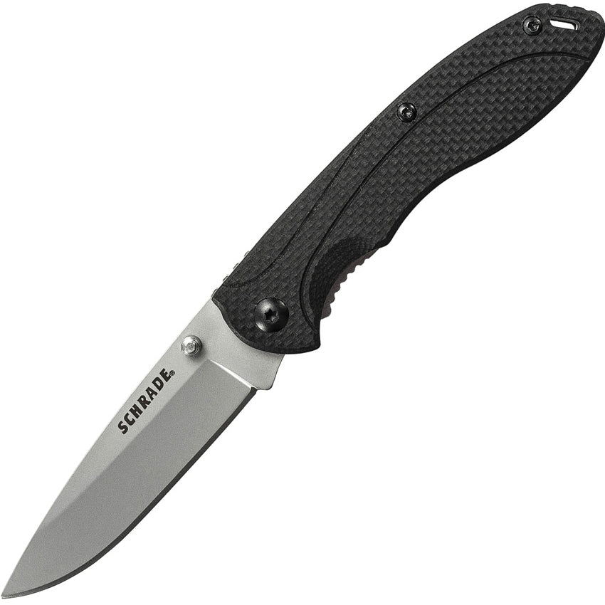 Schrade Drop Point Linerlock Knife G10 - Naa Gear