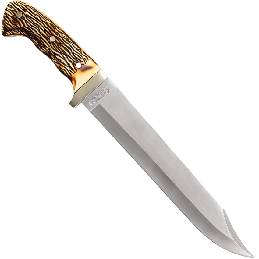 Schrade Uncle Henry 10&quot; Blade Large Bowie Knife 181UH - Naa Gear