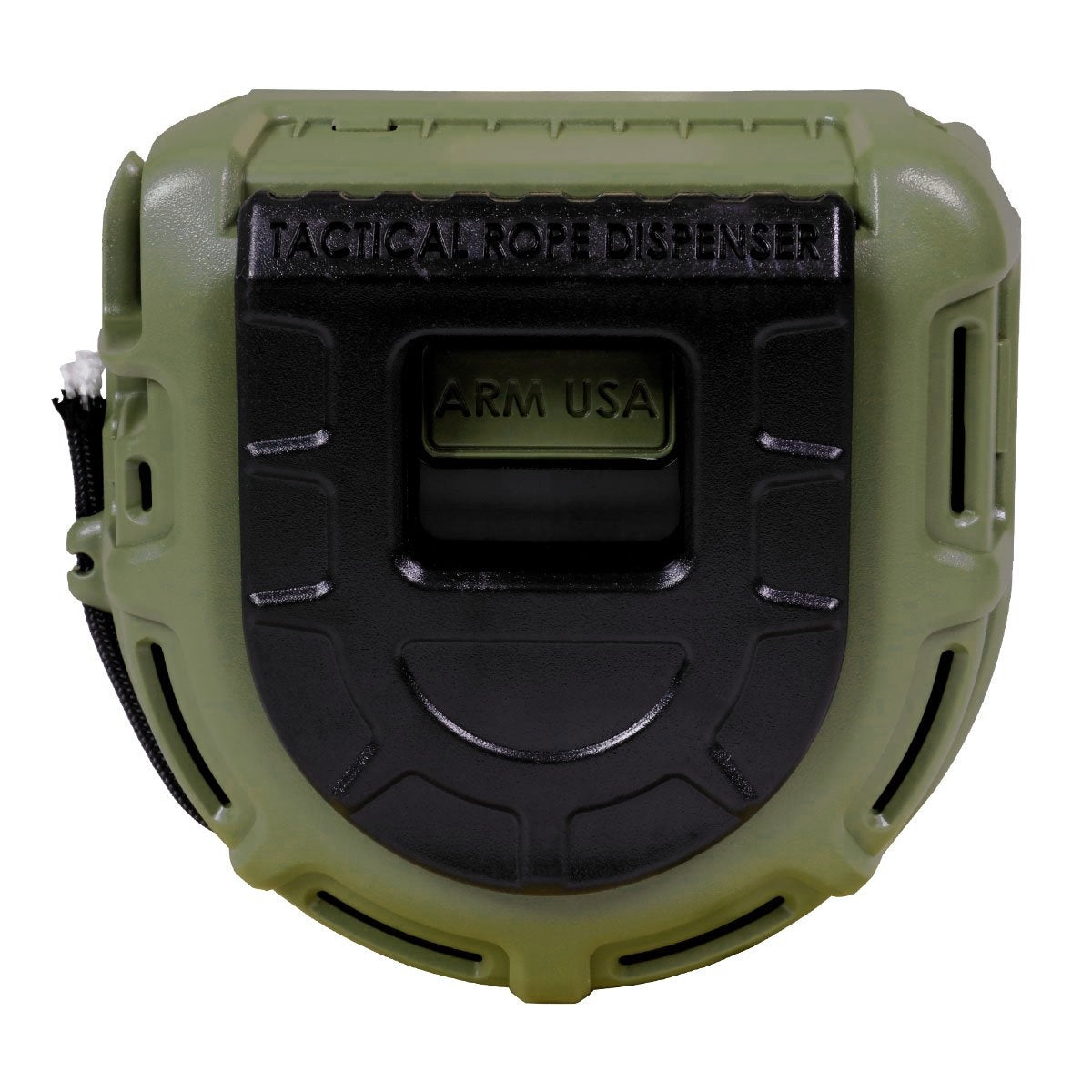 Atwood Rope TRD Tactical Rope Dispenser OD w/ 550 Paracord - Naa Gear