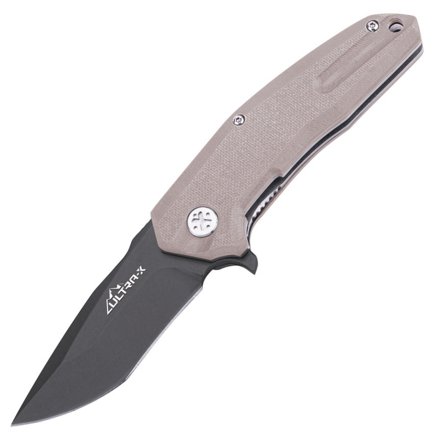 Ultra-X Cobra 440C Folding Flipper Knife - Naa Gear