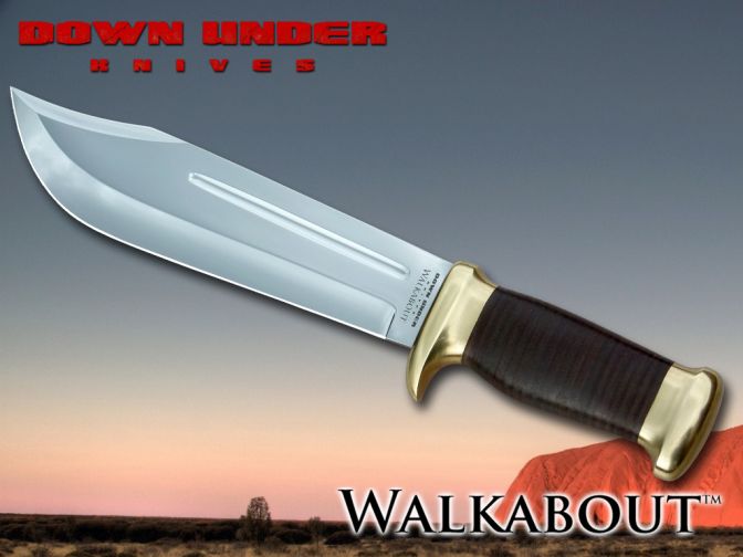 Down Under Knives The Walkabout Bowie Knife