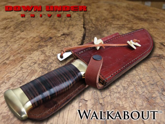 Down Under Knives The Walkabout Bowie Knife