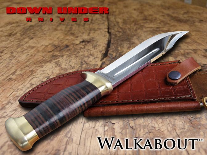 Down Under Knives The Walkabout Bowie Knife