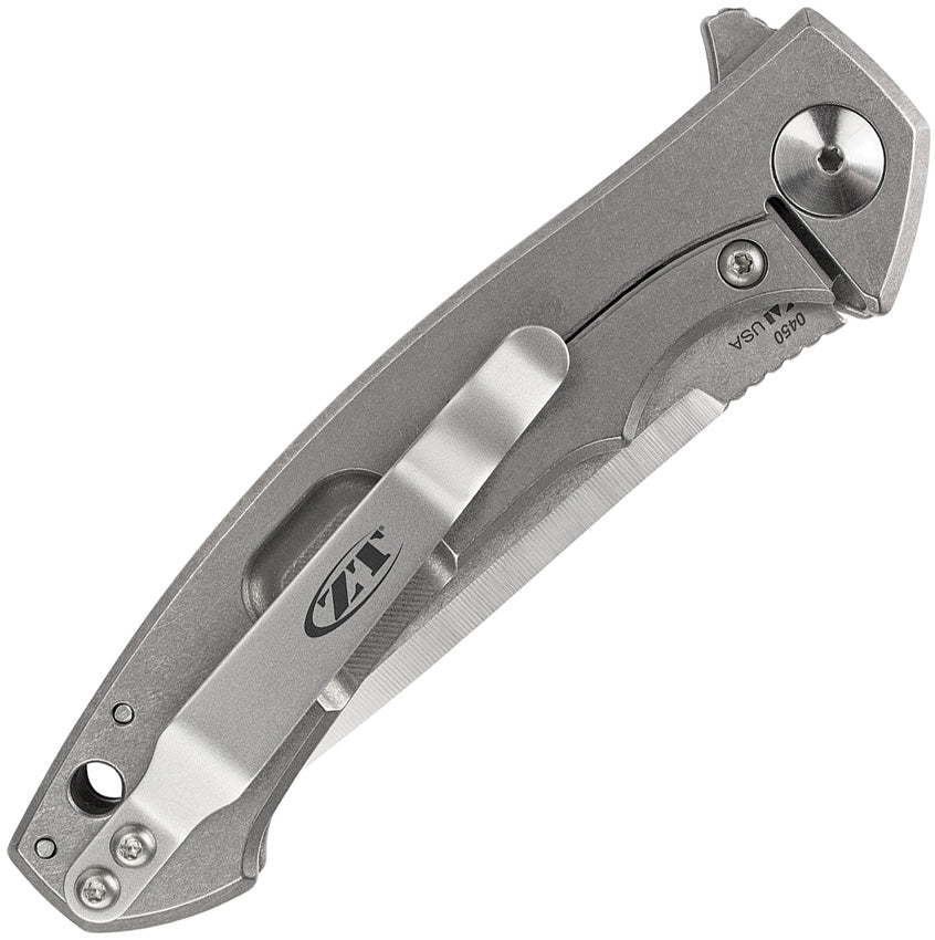 Zero Tolerance 0450 Sinkevich Titanium Knife ZT0450 + ZT Pouch - Naa Gear