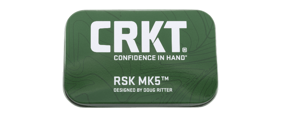 CRKT RSK Mk5 Survival Knife w/ Tin - Naa Gear