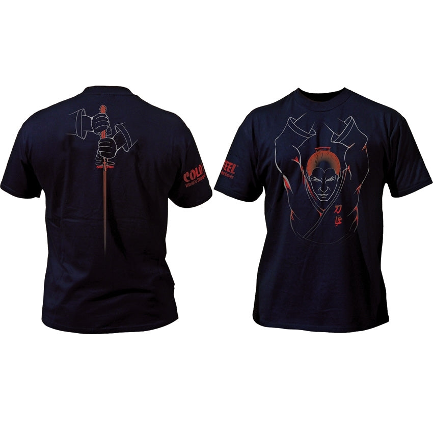 Cold Steel Samurai Tee Shirt 100% Cotton Large - Naa Gear
