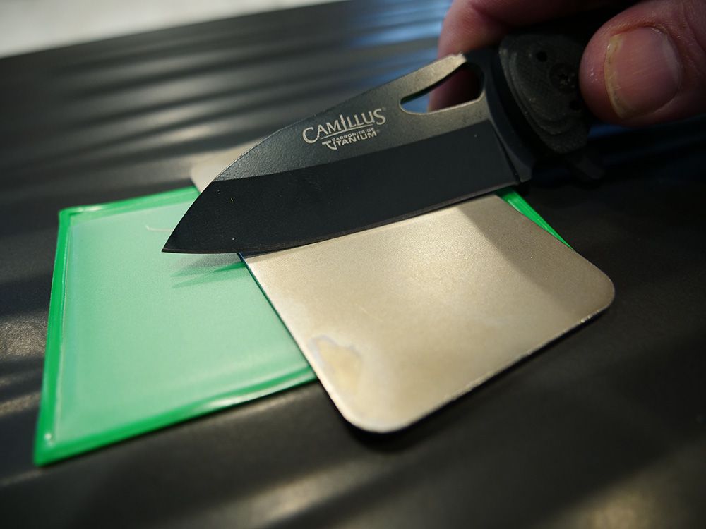 DMT Diamond Knife Sharpener Credit Card 3 Grit Set