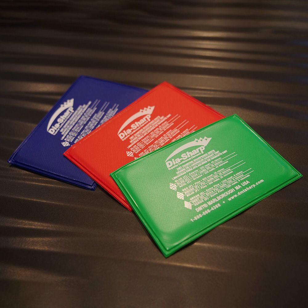 DMT Diamond Knife Sharpener Credit Card 3 Grit Set