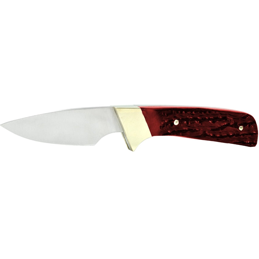 Schrade Lil Finger Red Pick Bone Skinning Knife 156RPB - Naa Gear